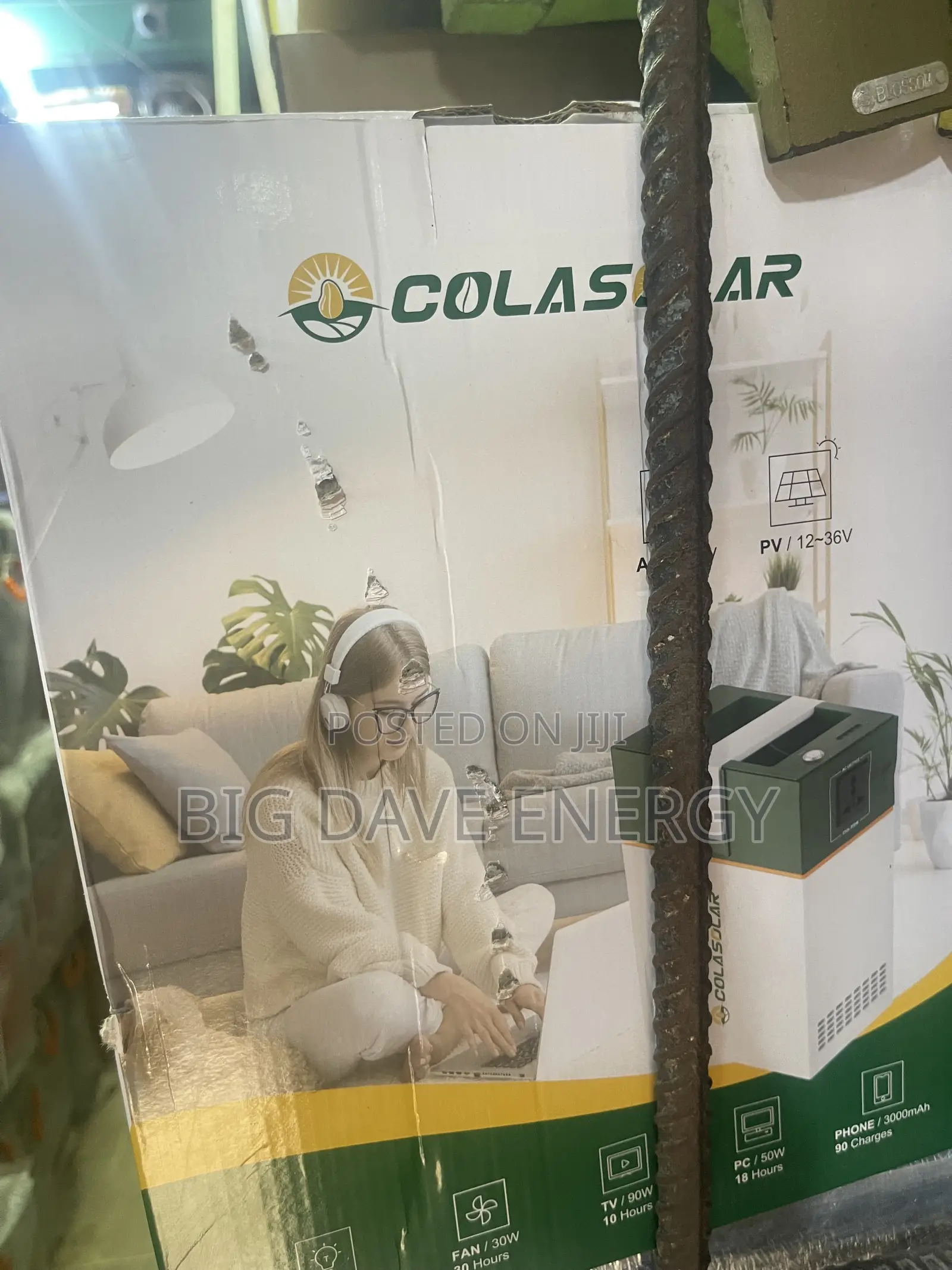 Cola 1kw 200w Solar Generator
