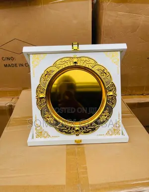 White Wooden Box Award Plaque