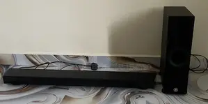 Exceptional Uk Used Yamaha Sound Bar and Subwoofer