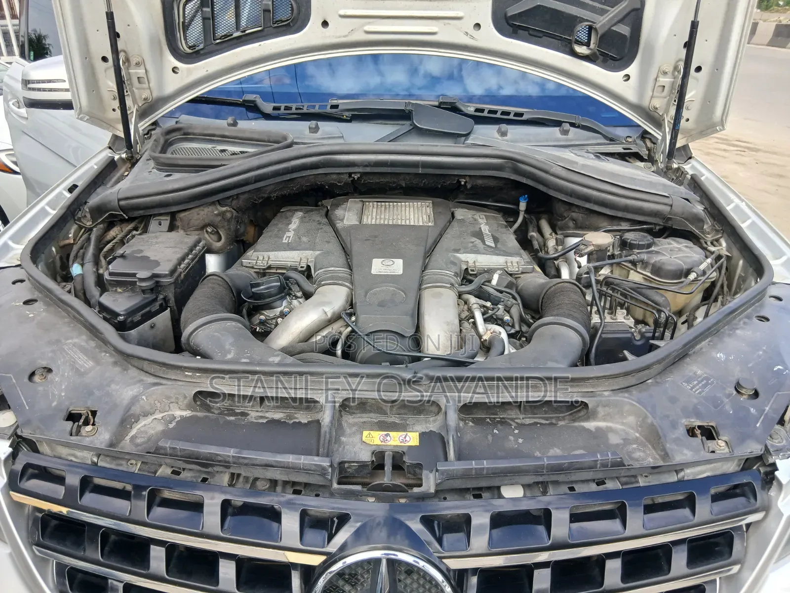 Mercedes-Benz M Class ML 63 AMG 2012 Silver