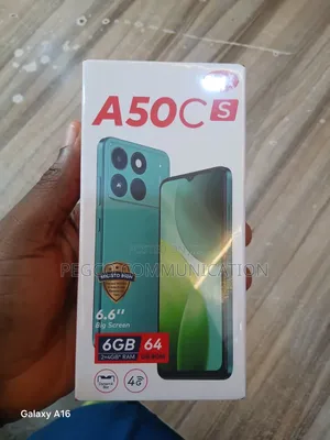 New Itel A50C 32 GB Black