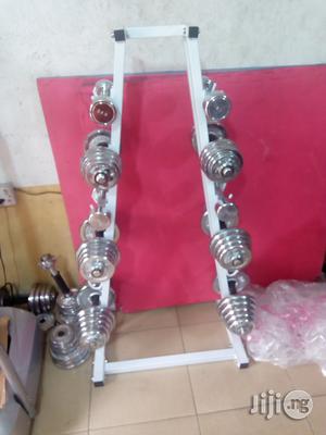 Buy Your Dumbbells and Racks at Ejico Sports)