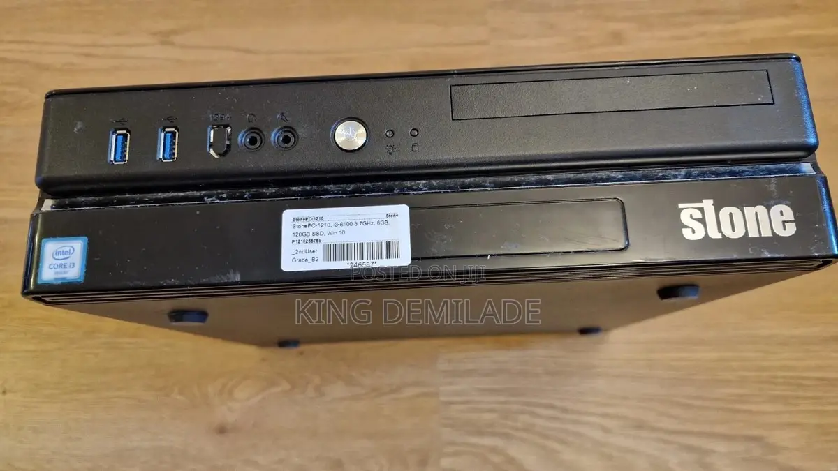 Desktop Computer 8GB Intel Core i3 SSD 128GB