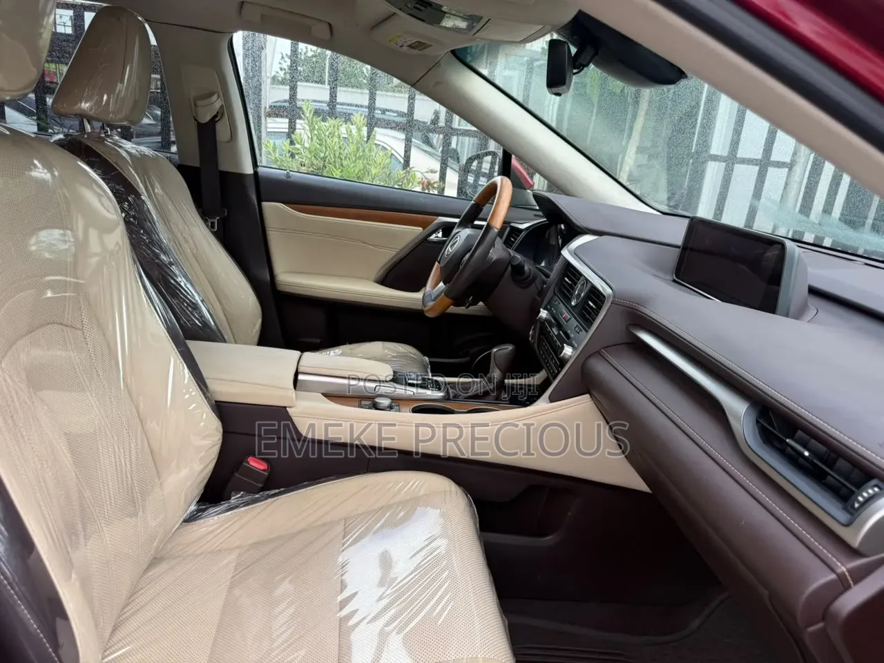 Lexus RX 2019 Red