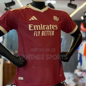 Real Madrid Third Kit Player’s Version Jersey + FREE Customization
