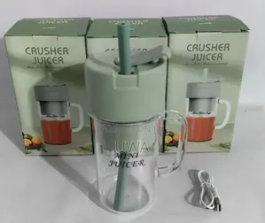 2in1 Portable Rechargeable Crusher Juicer