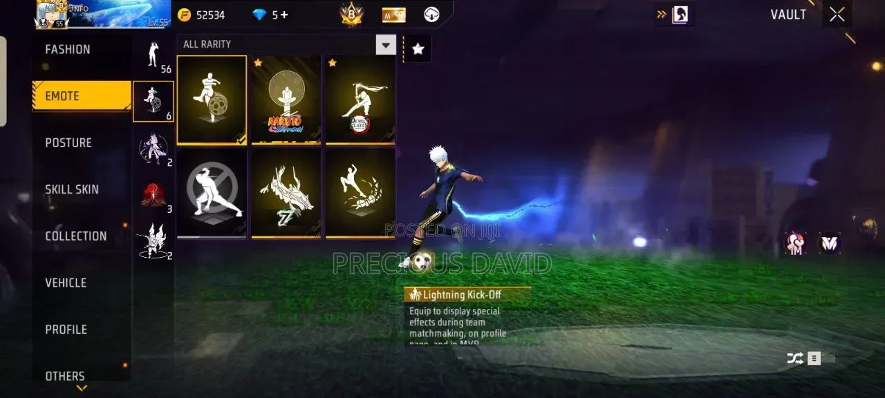 Free Fire Account