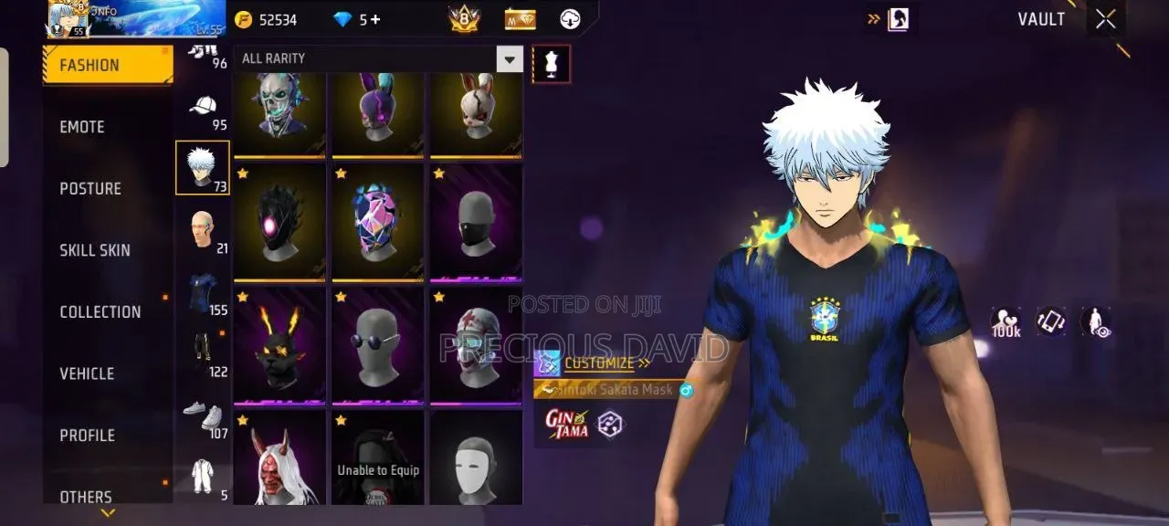 Free Fire Account