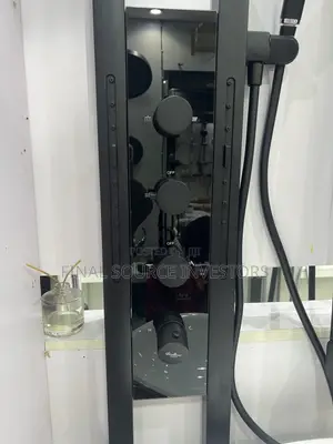 Black Multifunctional Thermostatic Shower Panel