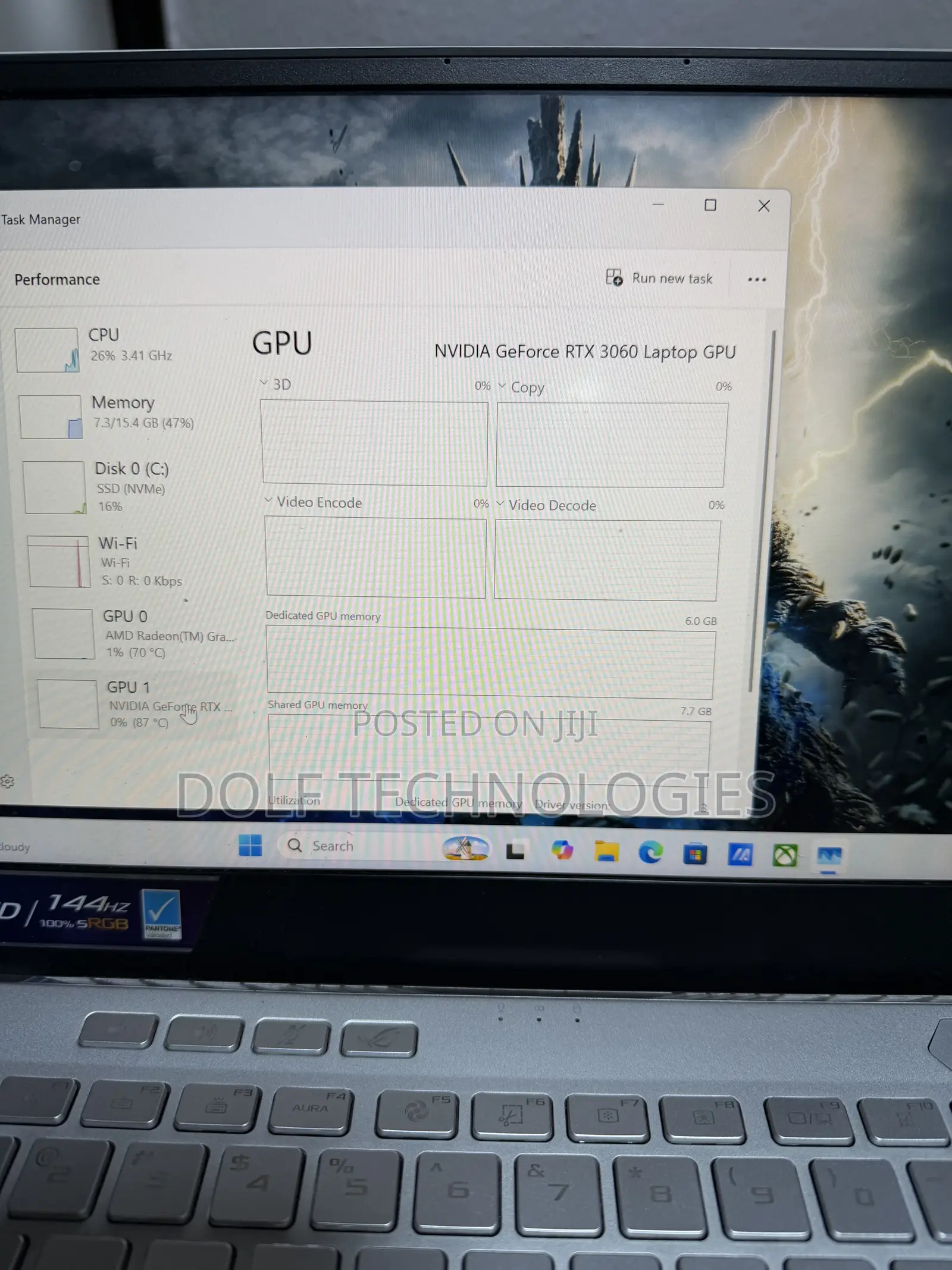 Laptop Asus ROG Zephyrus G14 16GB AMD Ryzen 9 SSD 1T