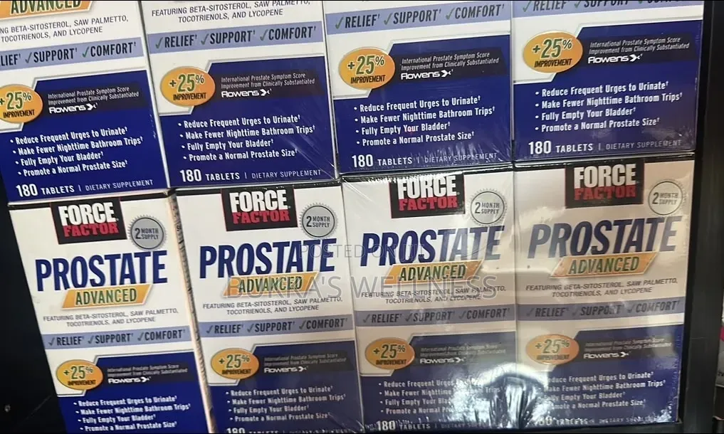 Force Factor Prostate Advanced Supplement_180 Tablets