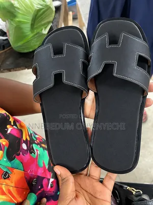 Hermes Inspired Quality Handmade Slippers