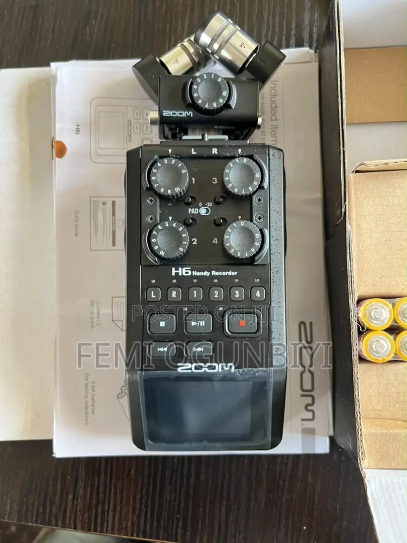 Zoom Recorder H6. Open Box