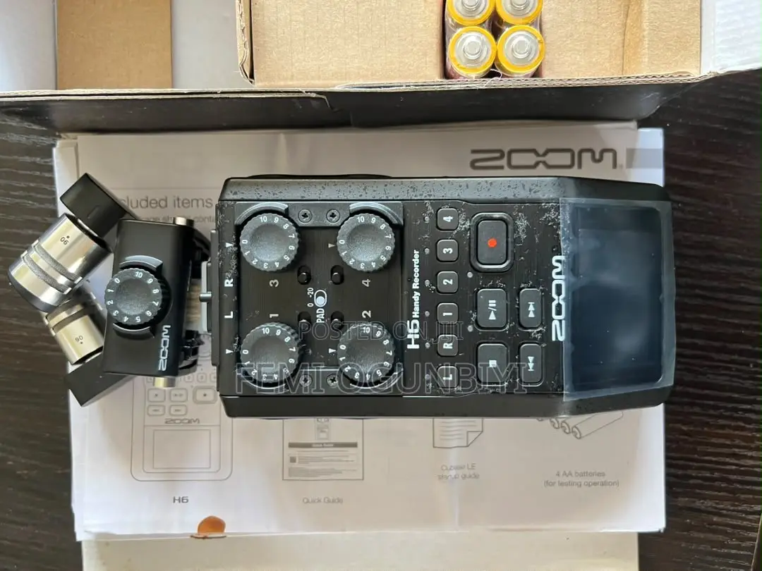 Zoom Recorder H6. Open Box