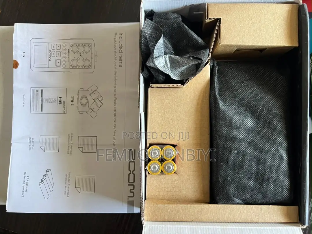 Zoom Recorder H6. Open Box