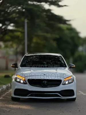 Mercedes-Benz C63 2018 White