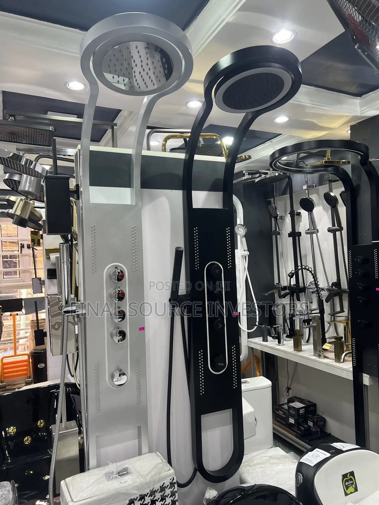 Luxury LED Hydromassage Shower Panel