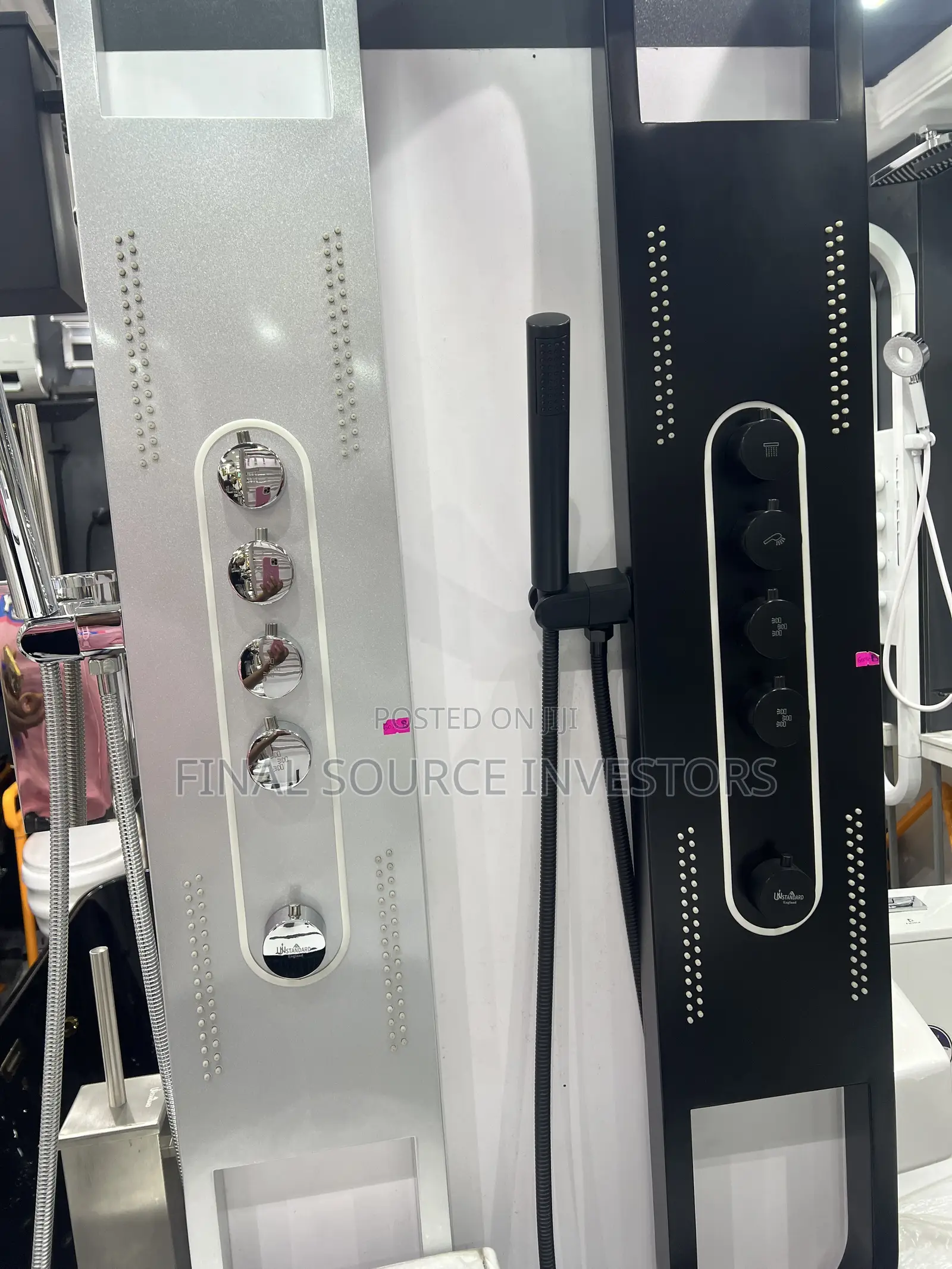 Luxury LED Hydromassage Shower Panel
