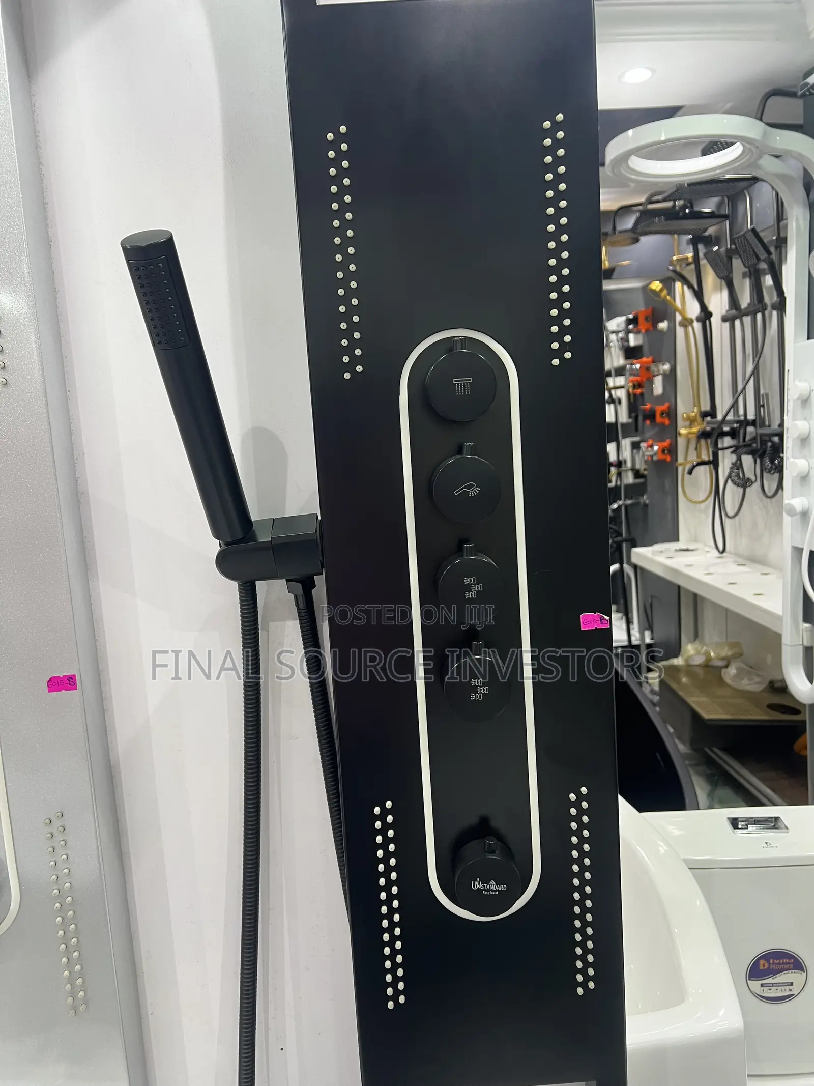 Luxury LED Hydromassage Shower Panel