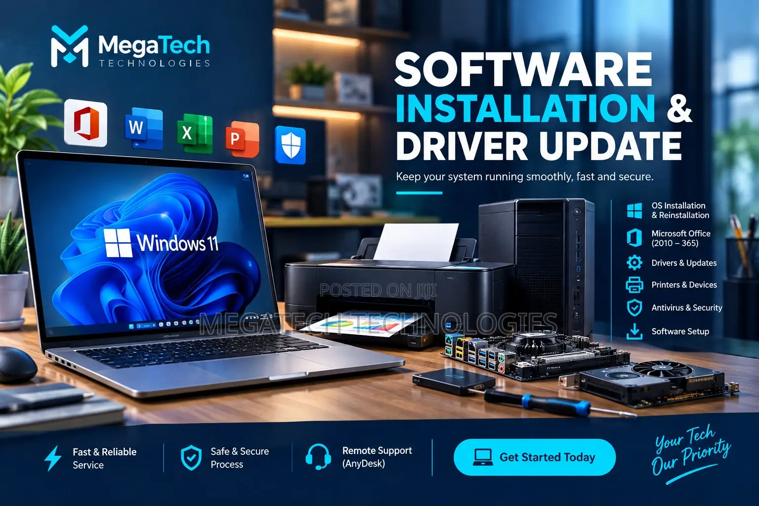 Professional Windows Software Installation & Driver Update Services