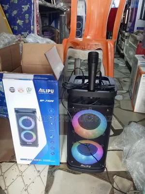 Rechargeable Sound System With Mic