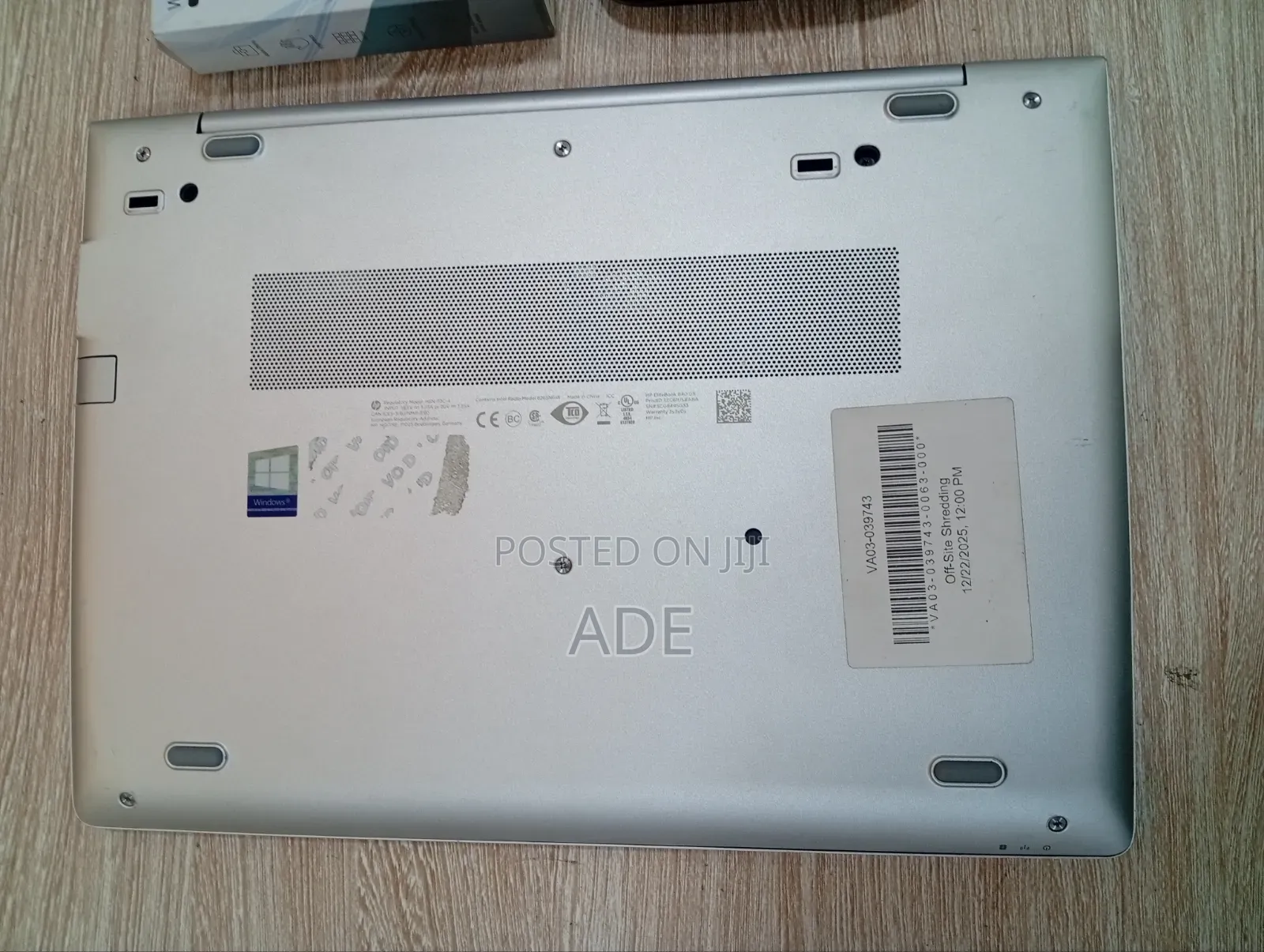 Laptop HP EliteBook 840 G6 8GB Intel Core i5 SSD 256GB