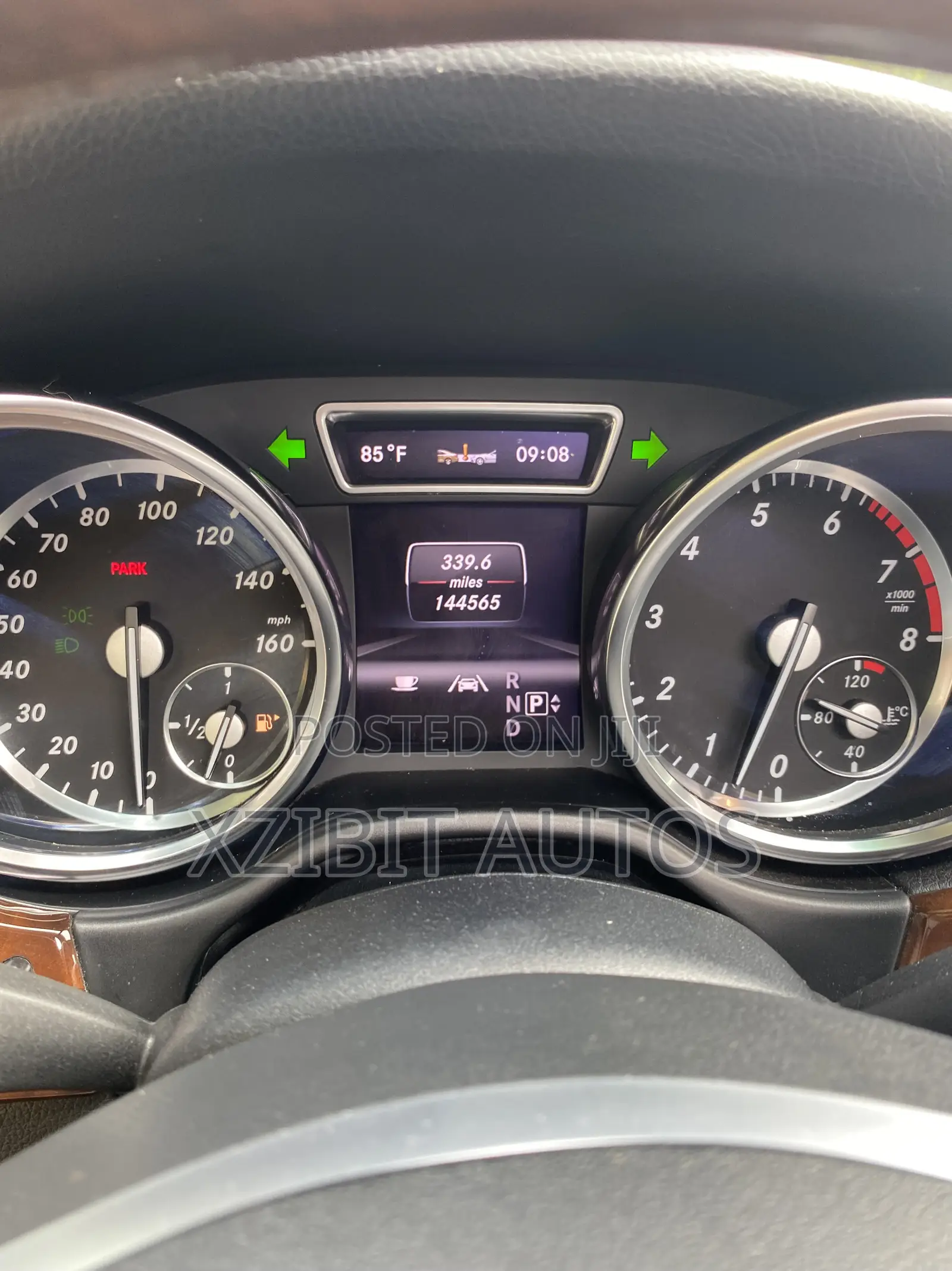 Mercedes-Benz M Class ML 350 4Matic 2013 Gray
