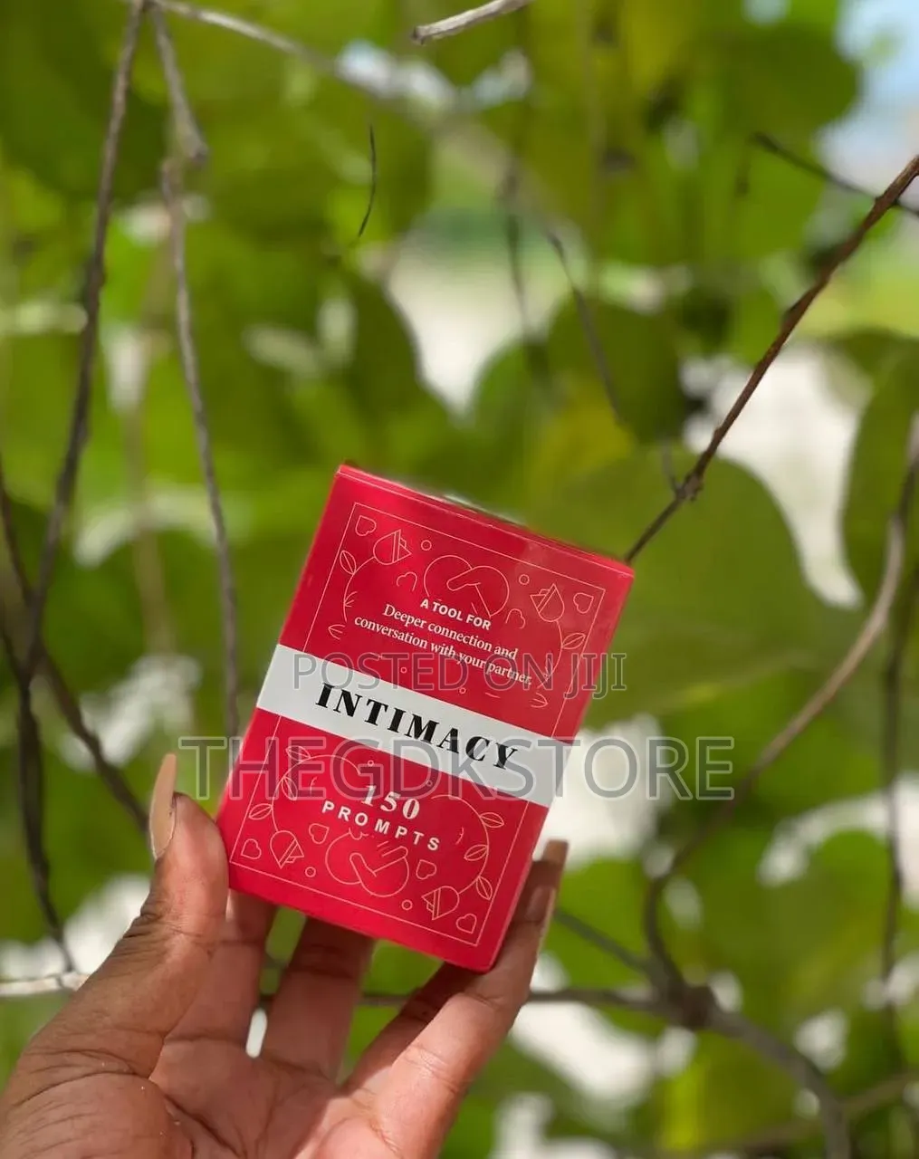 Intimacy Couples Game Card for Couples