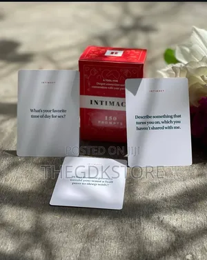 Intimacy Couples Game Card for Couples