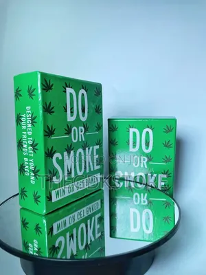 Do or Smoke Game Cards for Parties