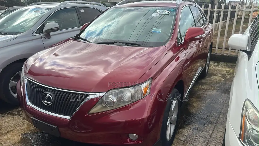 Lexus RX 2010 Red