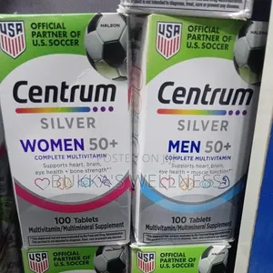 Centrum Silver Women/Men 50+ Complete Multivitamin – 100 Tablets