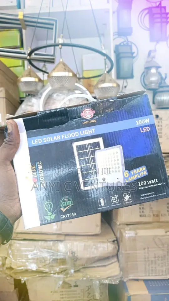 100wtts LED Solar Flood Light