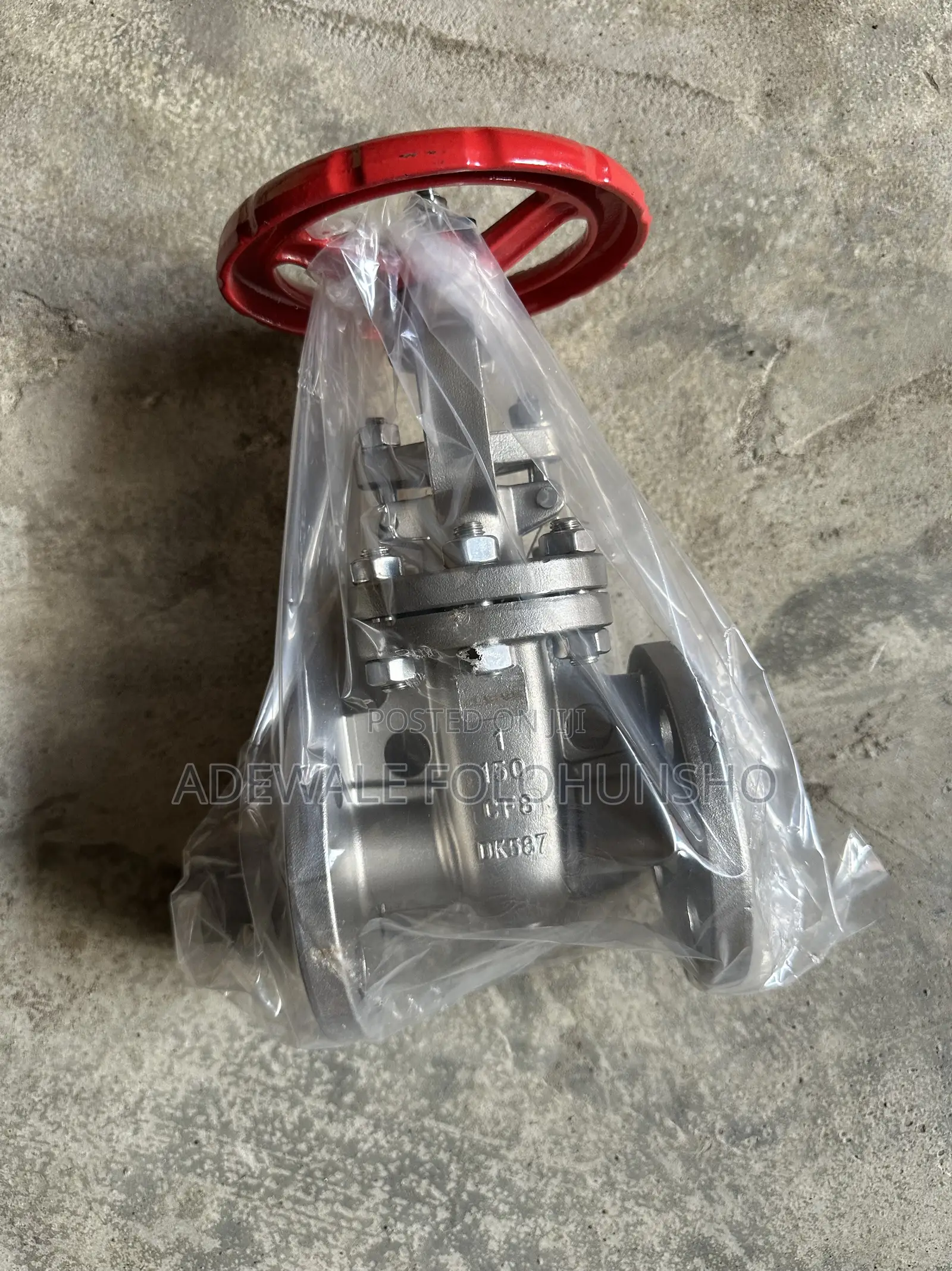 1” Stainless Gatevalve