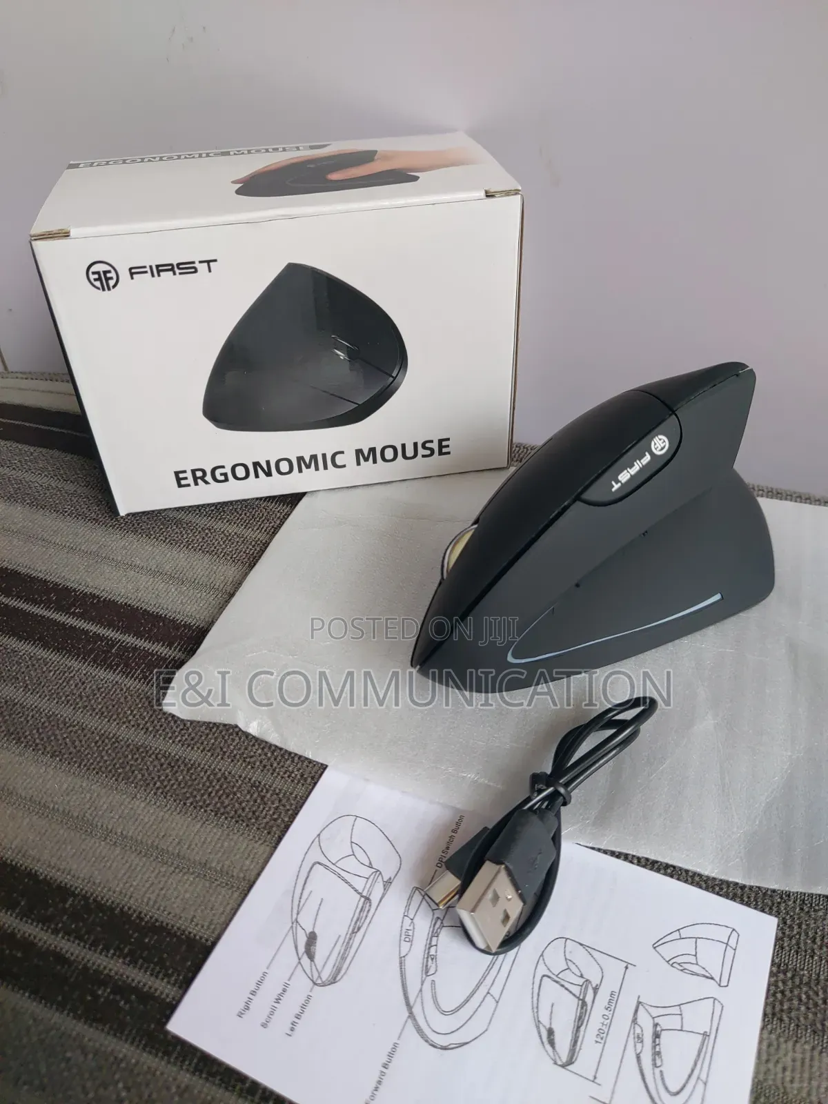 Ergonomic Rechargeable Mouse