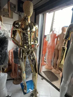 Foreign Gold Male Mannequin