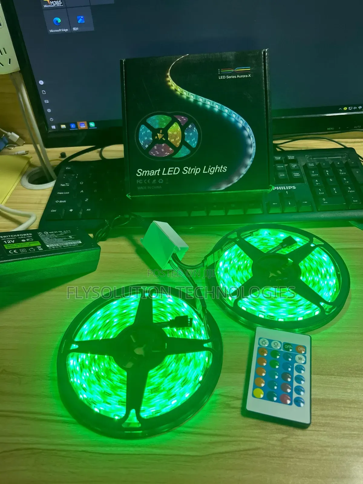 RGB Led Lights for Bedroom Strip Lights Colour Changing With Remote