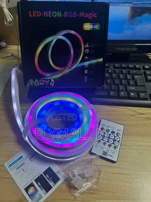 LED-Neon-RGB-Magic Flexible Strip Light With Remote App Control