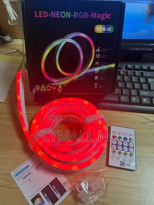 LED-Neon-RGB-Magic Flexible Strip Light With Remote App Control