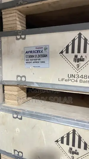 17.5kwh 51.2v 350ah Afrlceel Lithium Ion Battery Very Strong Battery