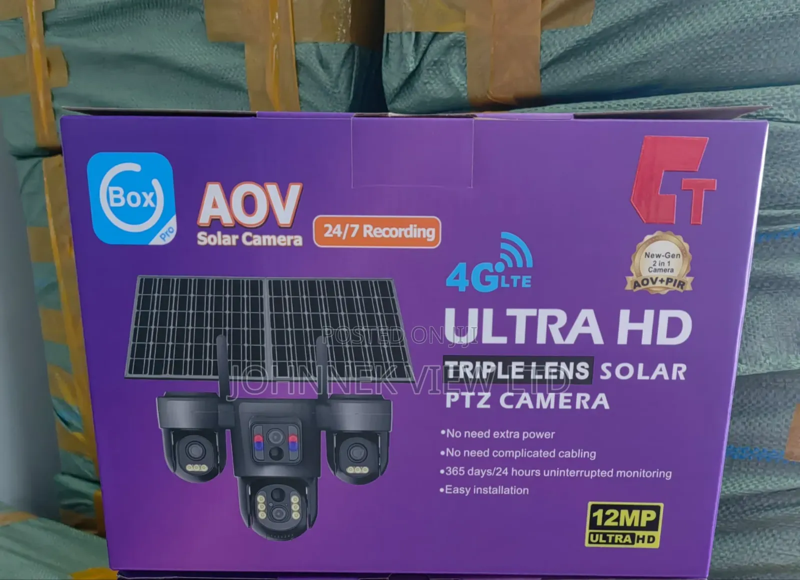 Solar CCTV Camera