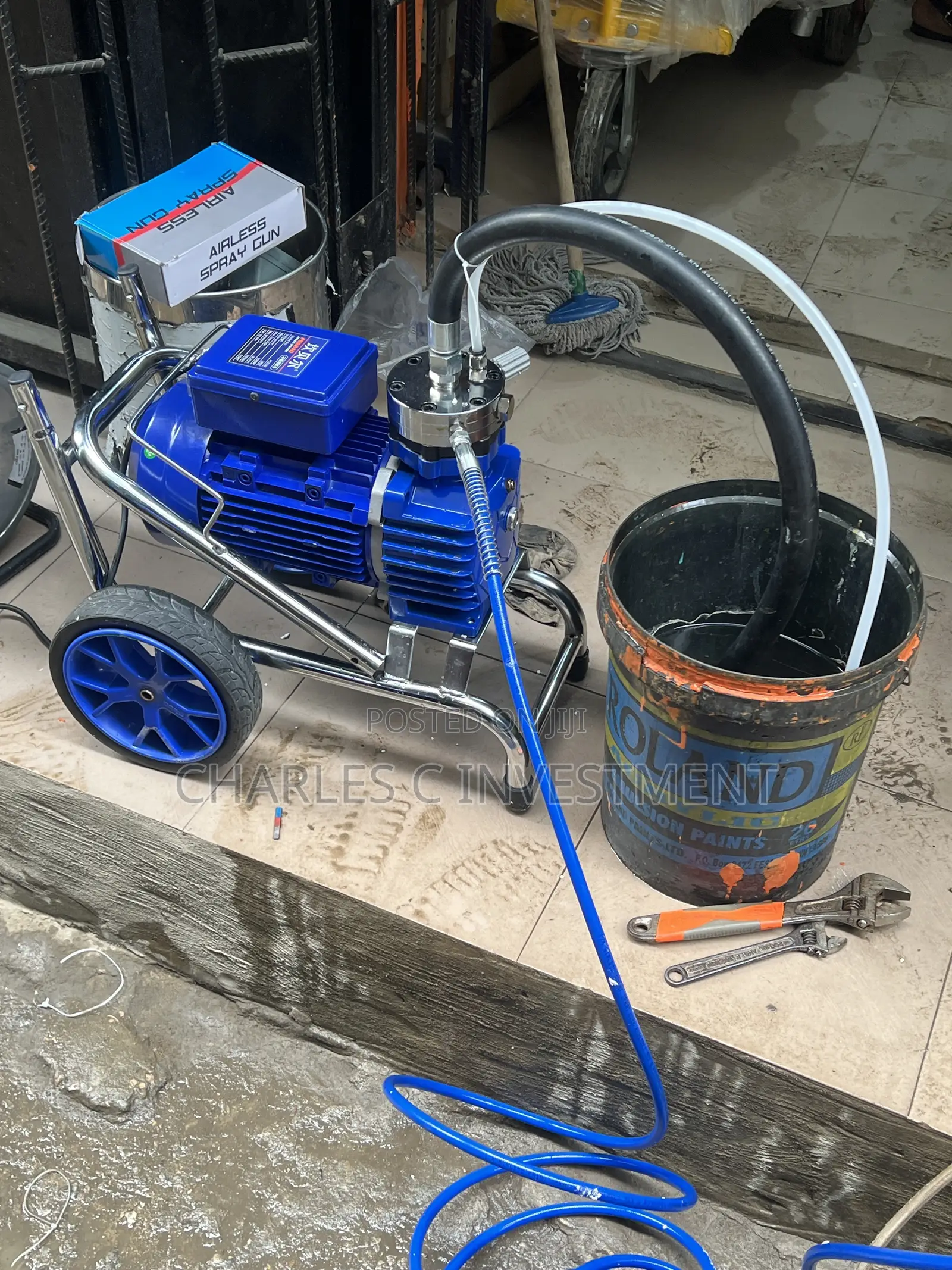 Electric Airless Paint Spraying Machine
