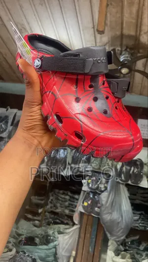 Printed Spider  Man Crocs