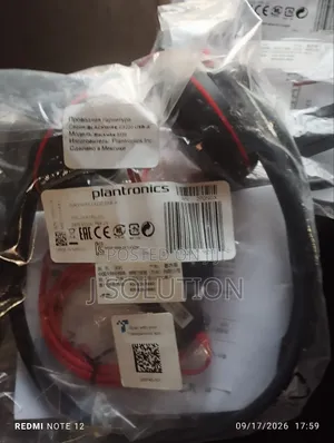 Plantronics Black Wire C3220 Dual- Ear USB-A Headset