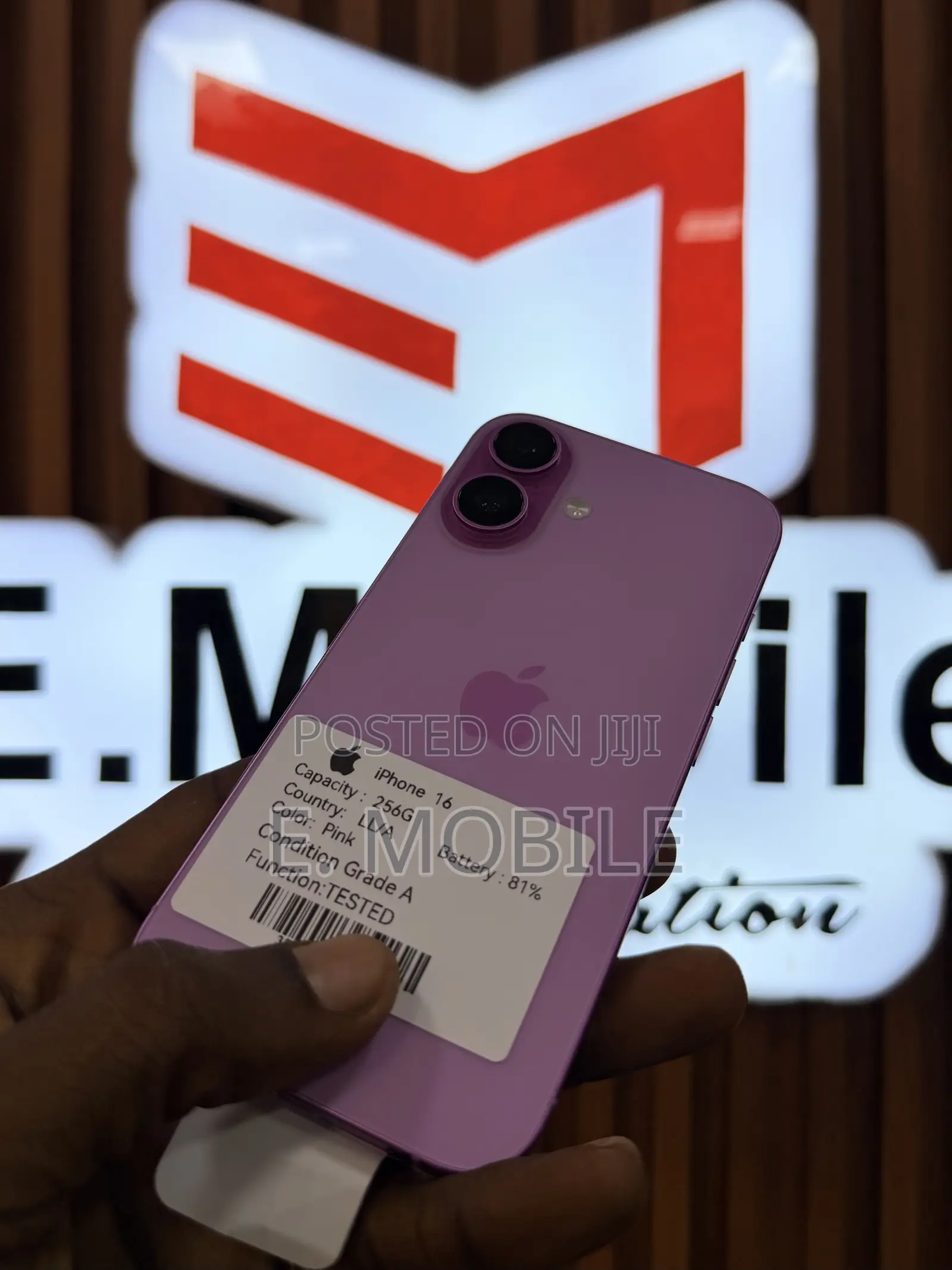 Apple iPhone 16 256 GB Pink
