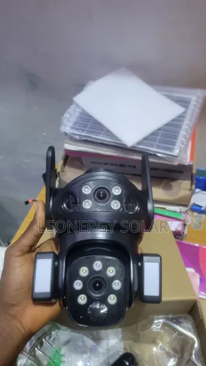 Essecloud Dual Lens Solar Camera AOV 12mp ( All 4g Sim Enable)