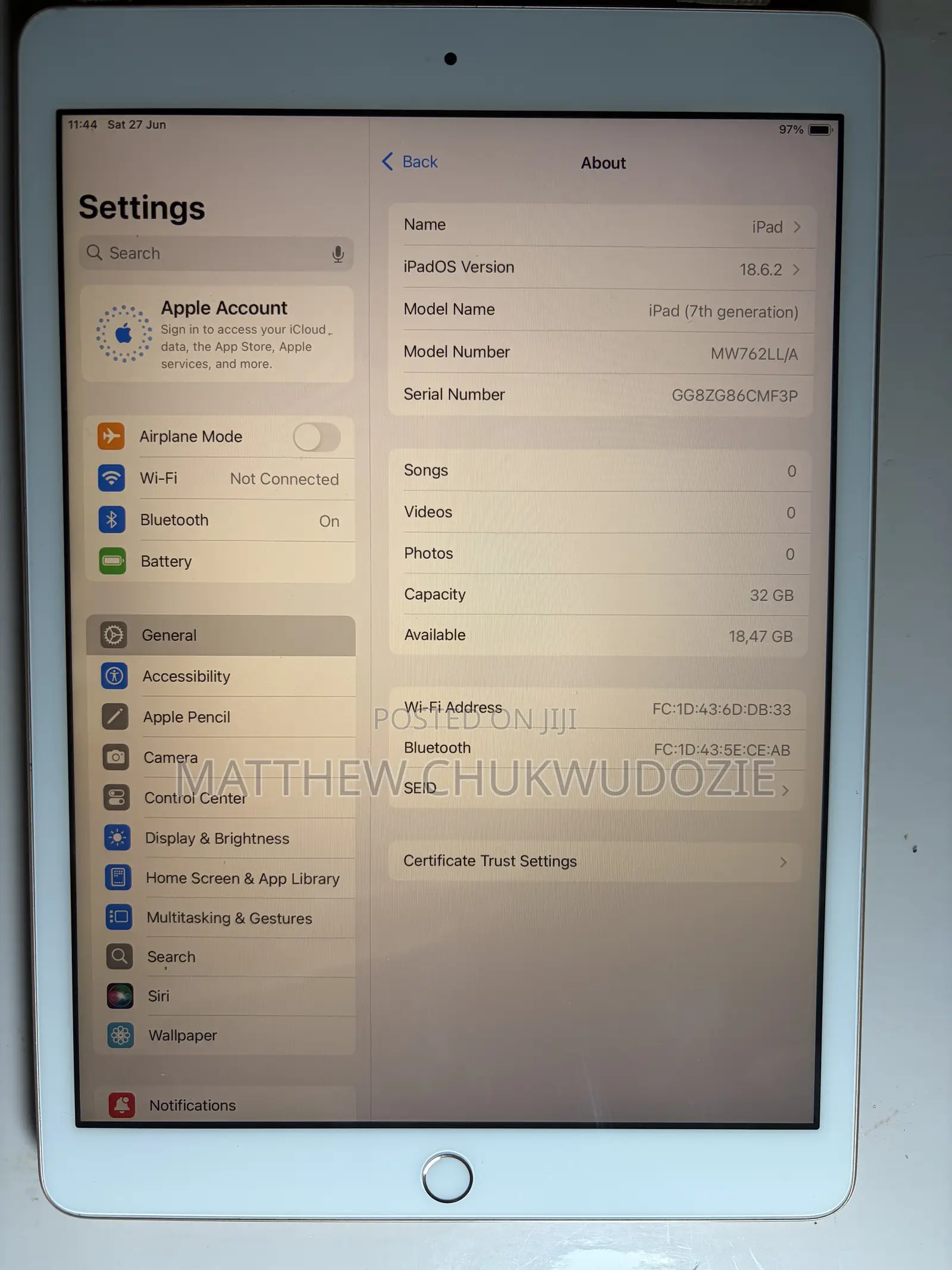 Apple iPad 10.2 (2019) 32 GB