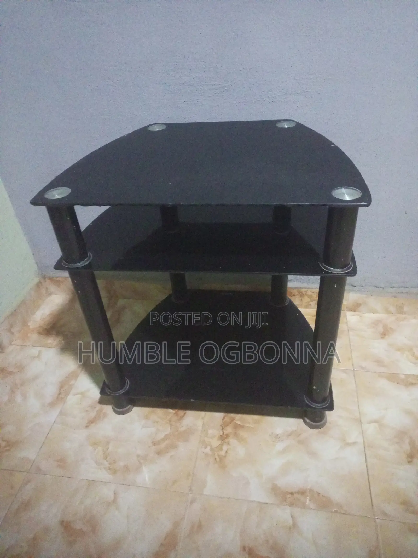 Tempered Glass TV Stand