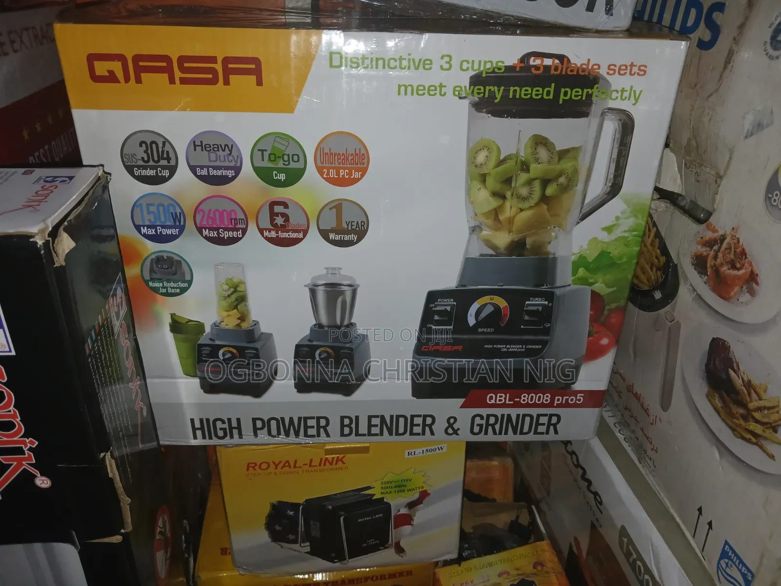 Qasa Blender 8008 Pro5