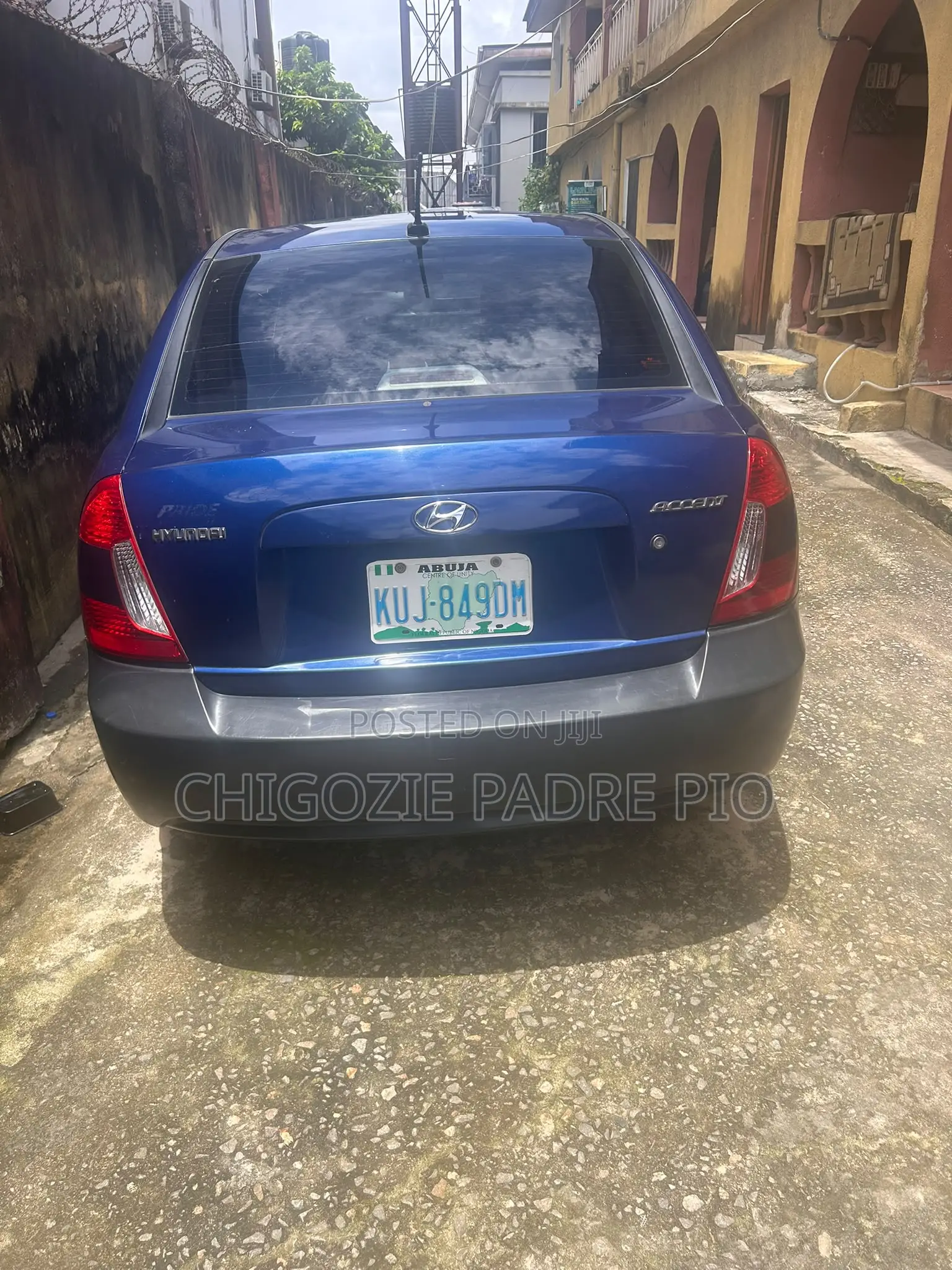 Hyundai Accent 2009 Blue